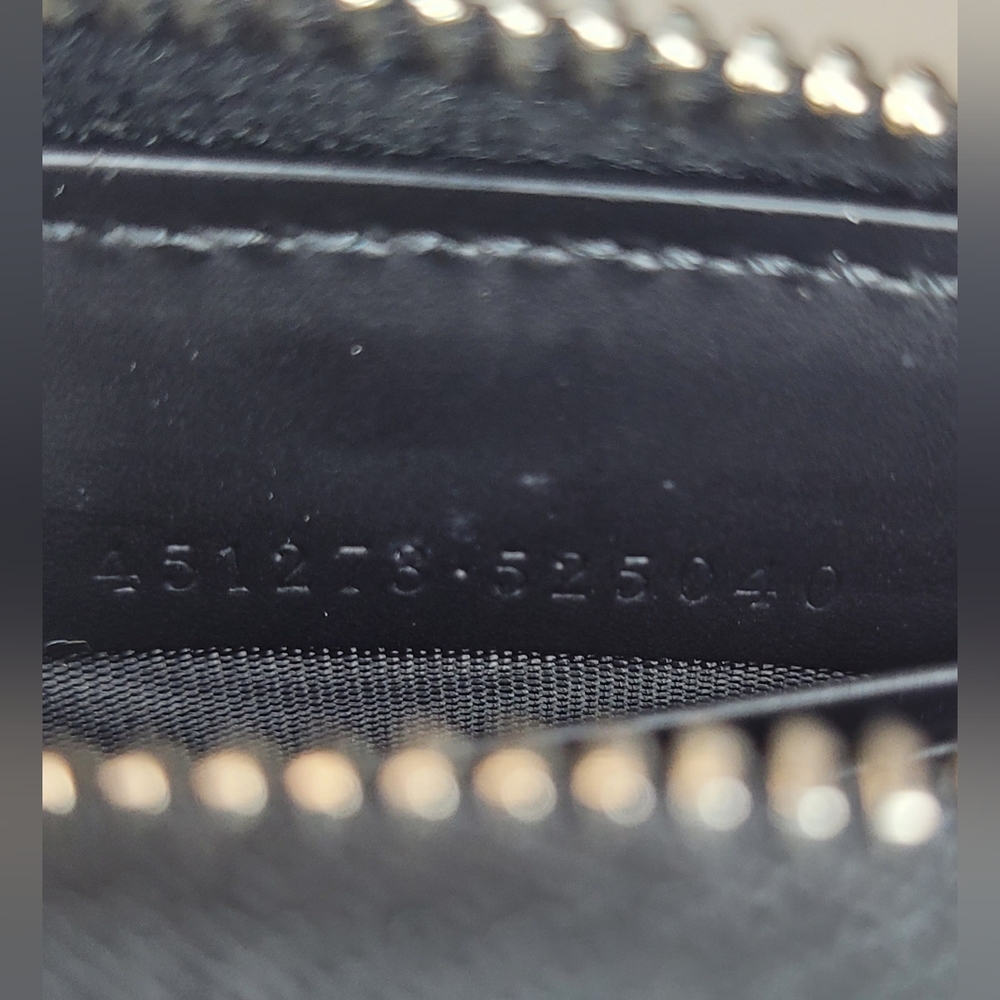 SOLD!!!Gucci Bestiary Black GG Coated Canvas Bee Wallet - Picture 11 of 11